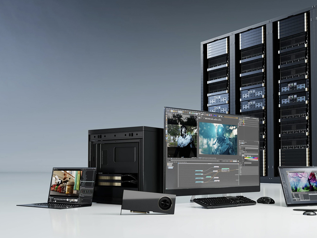 NVIDIA RTX Workstation (Computer, Monitor, Keyboard and Mouse)