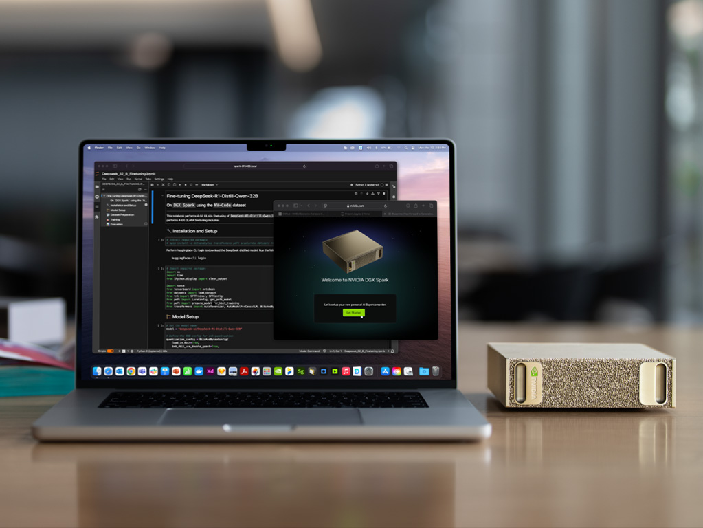 Image of a NVIDIA DGX Spark