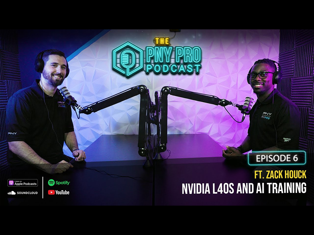 PNY Pro Podcast Title with Derek and Jerome