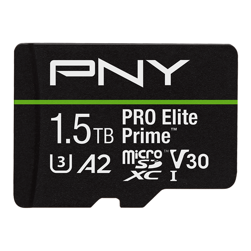 PRO Elite Prime&trade; Class 10 U3 V30 A2 microSD Flash Memory Card